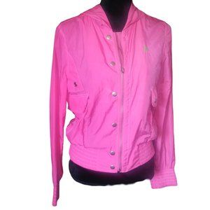Juicy Couture Pink Nylon Windbreaker